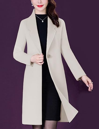 Luxury Wool Winter Pea Coat — Timeless Warmth & Elegant Style