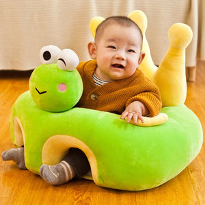 Baby Sofa Support Seat Cover Plush Chair Learning to Sit
