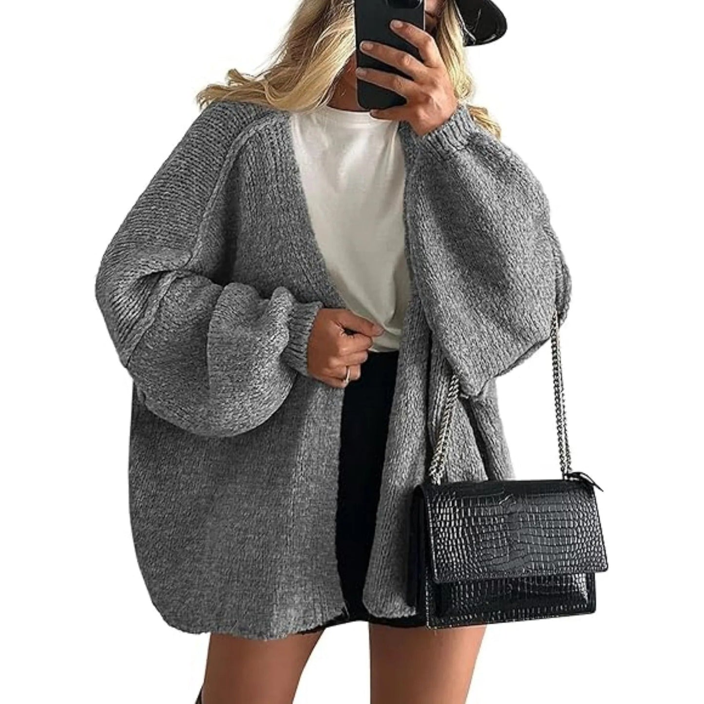 BritoraCardigan Oversized Knit