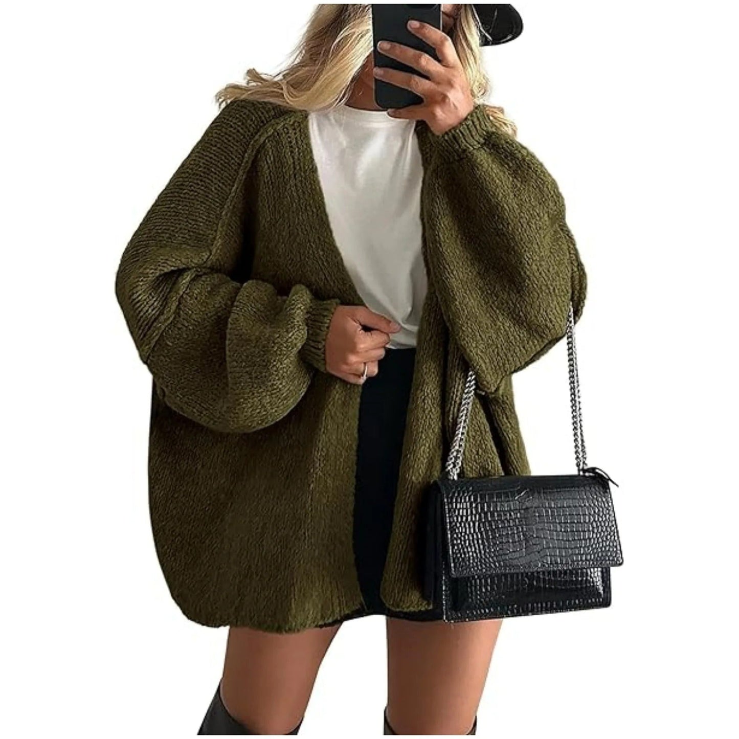 BritoraCardigan Oversized Knit
